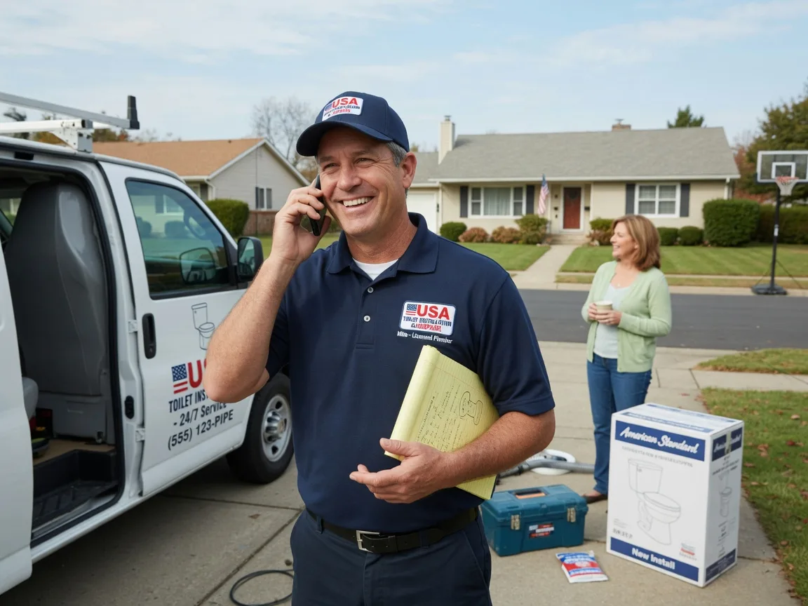 Toilet Installation Amboy, WA FAQs